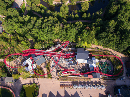 Plohn park map (freizeitpark met Convious)