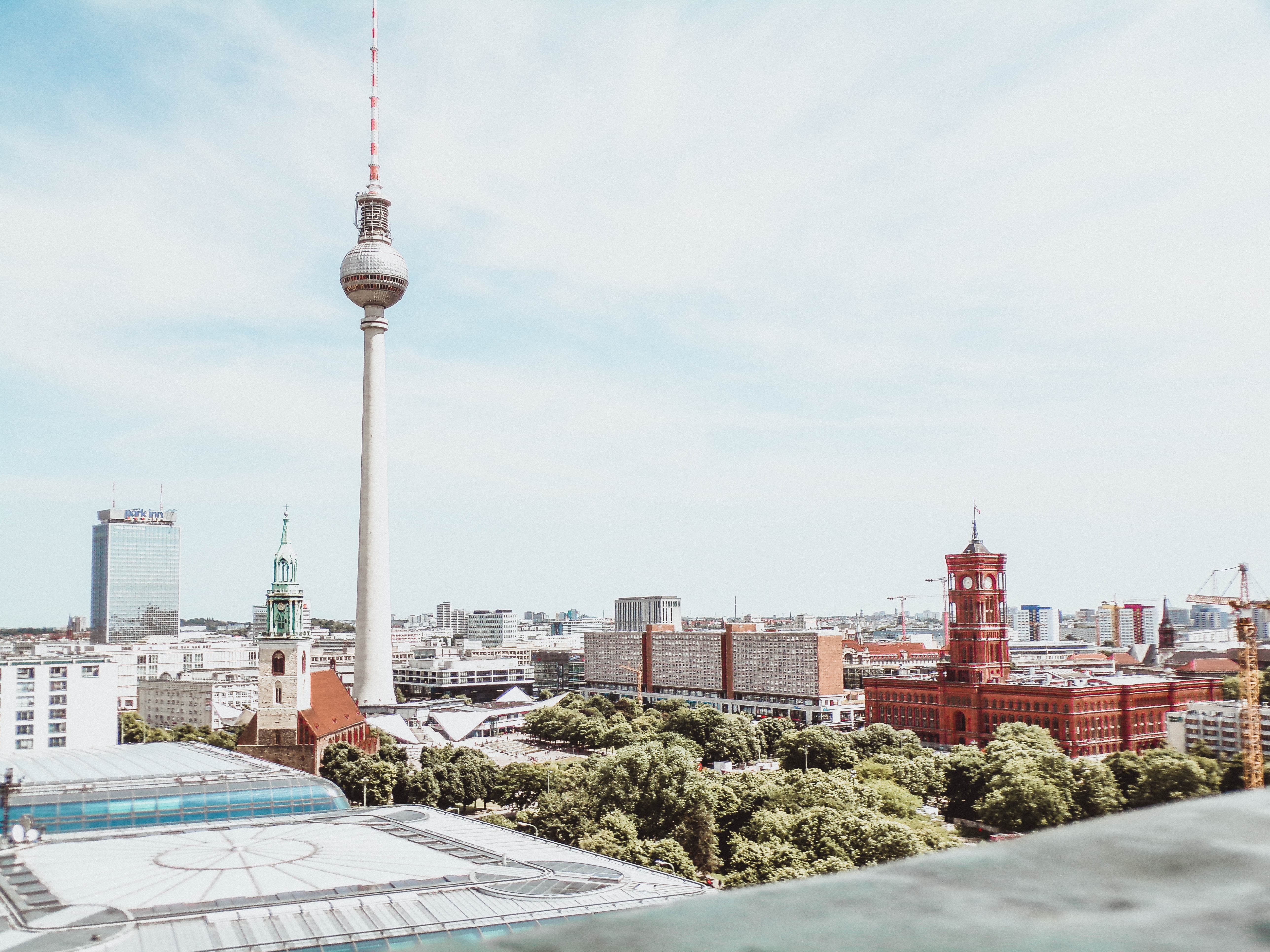 View on alexanderplatz architecture