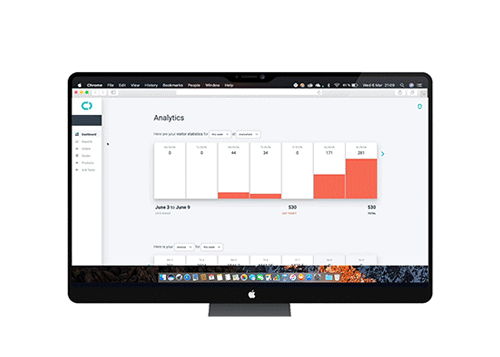 actionable insights and reports for leisure venues