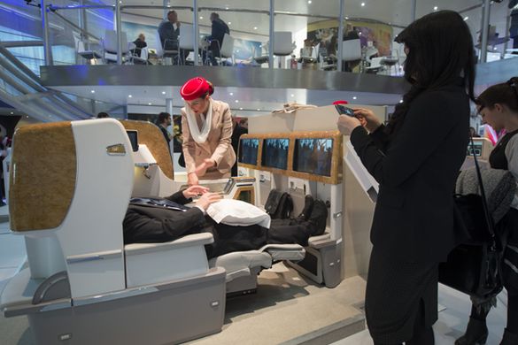 Emirates Airlines First Class Seats