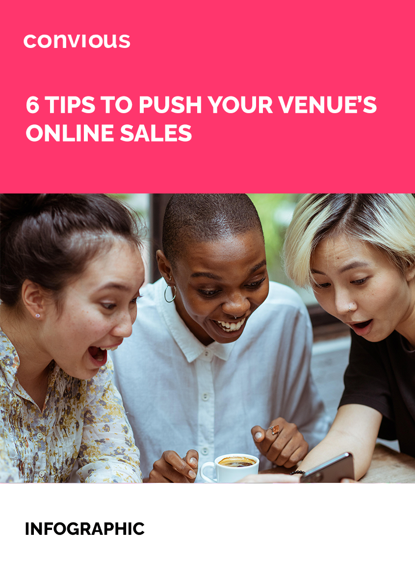 Infographic - 6 Tips to push your venues online sales