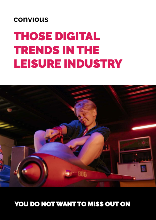 Cover - 2023 Digital trends in the leisure industry by Convious